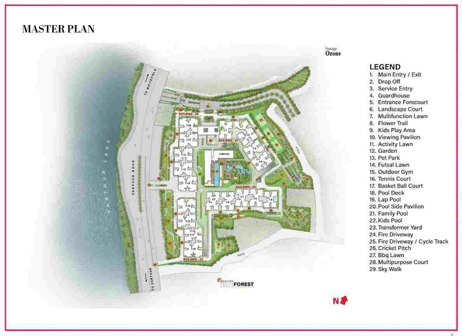 Prestige Raintree Park Master Plan