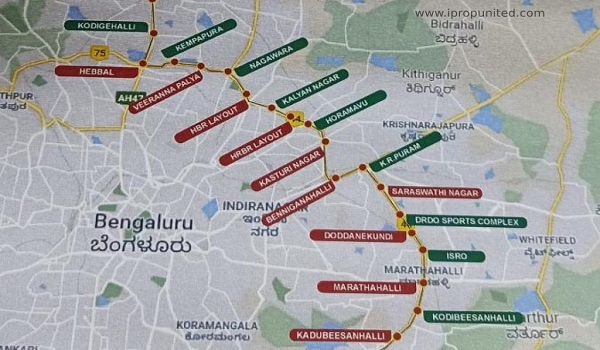 Featured Image of Bangalore Metro Route